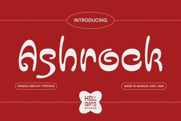 Ashrock: Elevating Visual Communication with Display Typography