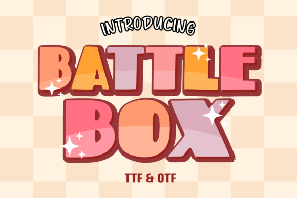 Battle Box Font: Retro Fun for Modern Design