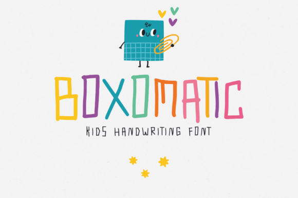 Boxomatic: The Playful Handwriting Font for Modern Design