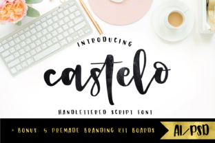 Castelo Script: A Modern Calligraphy Font for Authentic Branding