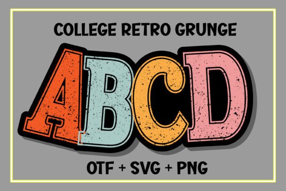 College Retro Grunge: Energizing Modern Design with Whimsy
