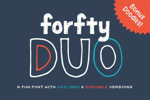 Forfty Duo: A Playful Font for Modern Design