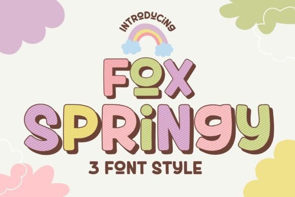 Infuse Playful Energy into Your Designs with Fox Springy