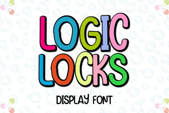 Logic Locks: The Vibrant Font for Creative Branding