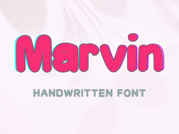 Marvin: A Bold Handwritten Font for Impactful Design