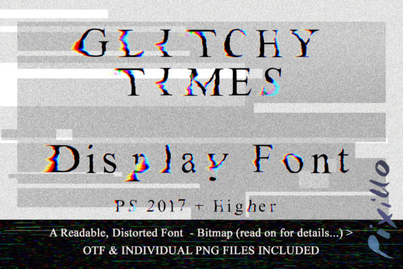 Mastering Visual Disruption with Glitchy Times Typography
