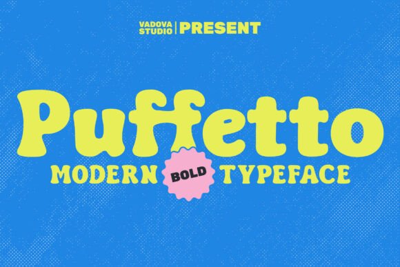 Puffetto: The Playful Typeface for Vibrant Branding