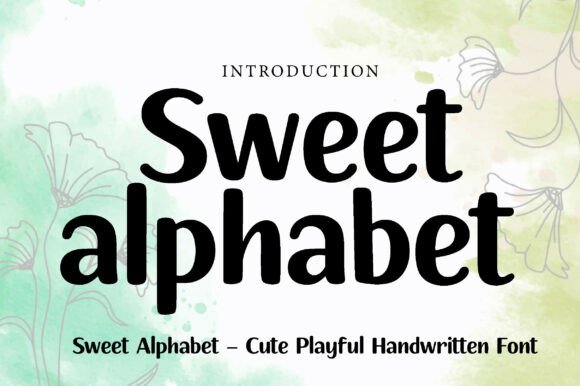 Sweet Alphabet: A Playful Font for Creative Design