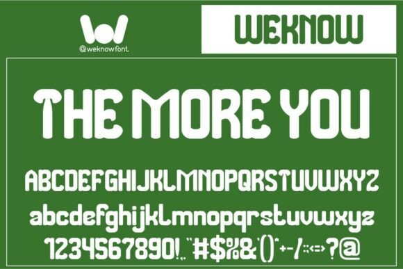 The More You: Balancing Fun and Functionality in Modern Typography
