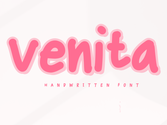 Venita: A Sweet Handwritten Font for Creative Design
